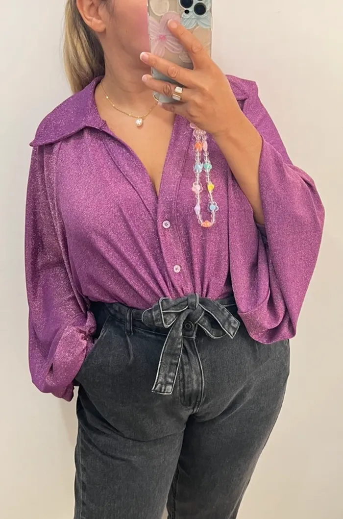Chemise Manches Bouffantes Moment