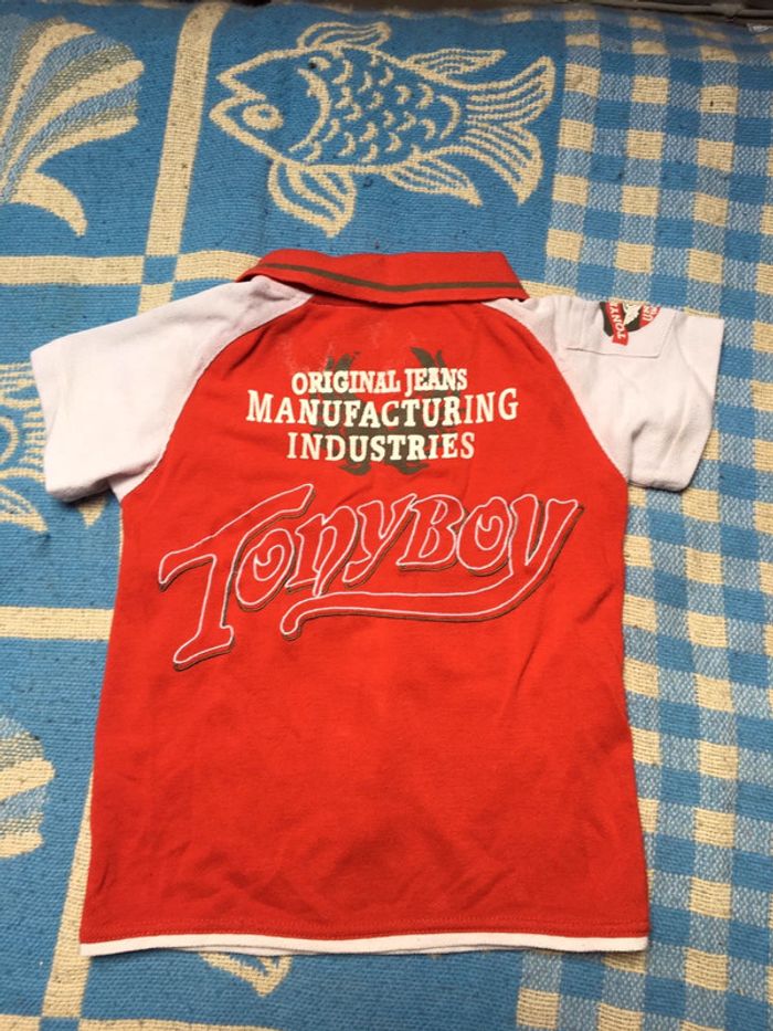 Polo garçon 4 ans marque Tony Boy - photo numéro 2