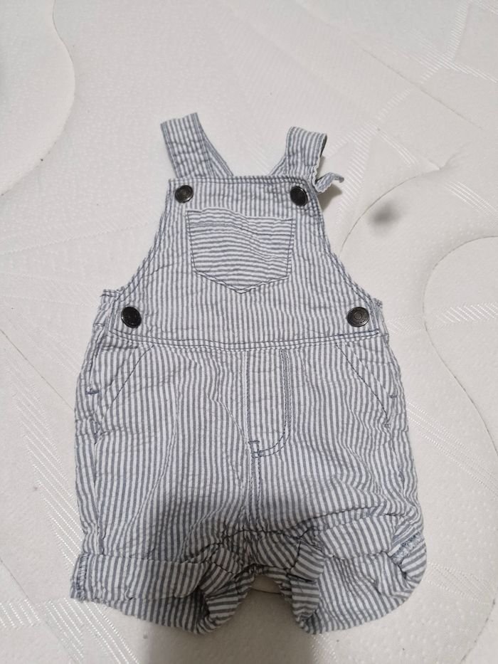 Salopette short