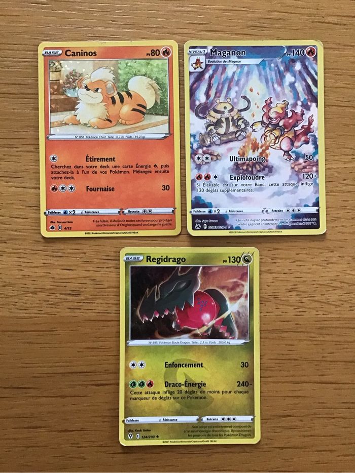 Lot 3 cartes Pokémon épée bouclier évolution céleste zénith suprême promo Macdonald GG - photo numéro 2