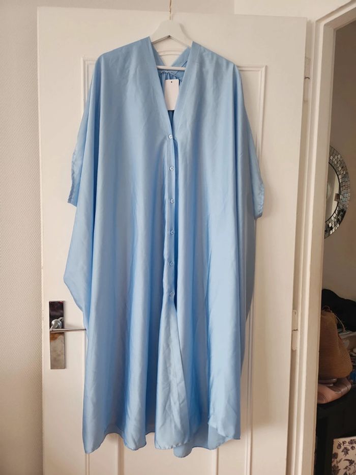 Robe longue bleu - photo numéro 2