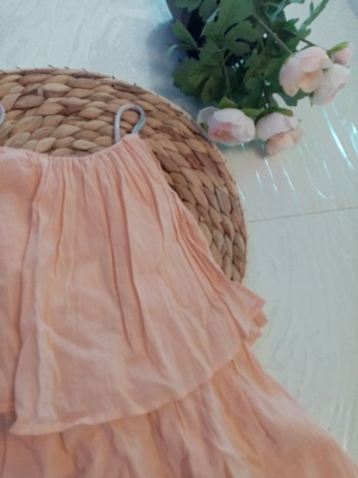 3 ans tao robe cérémonie rose poudré /Excellent état comme neuf - photo numéro 3