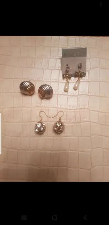 Lot de 3 Paires de boucle d'oreillel