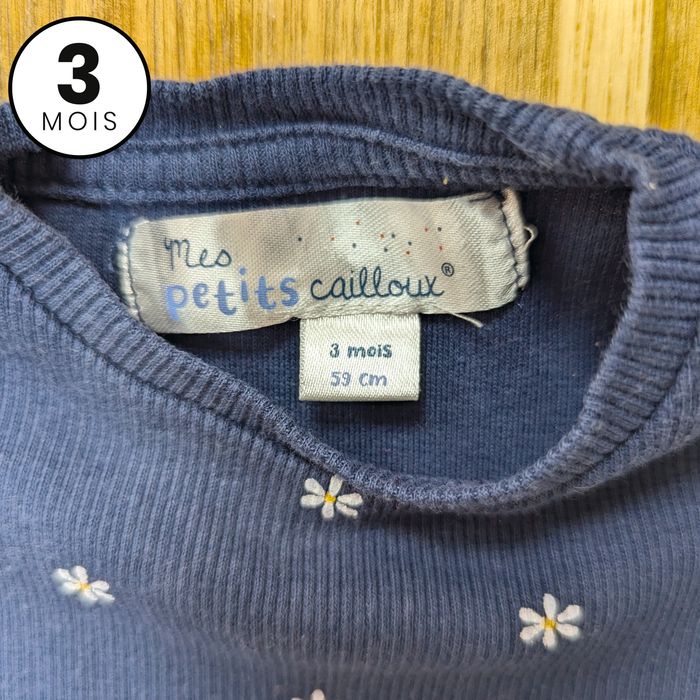 Lot 3 t-shirts manches longues - 3 mois - photo numéro 8
