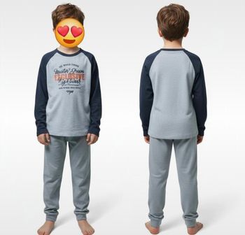 Ensemble pyjama 2 pièces hiver matière très doux