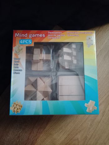 Jeu casse tête bois