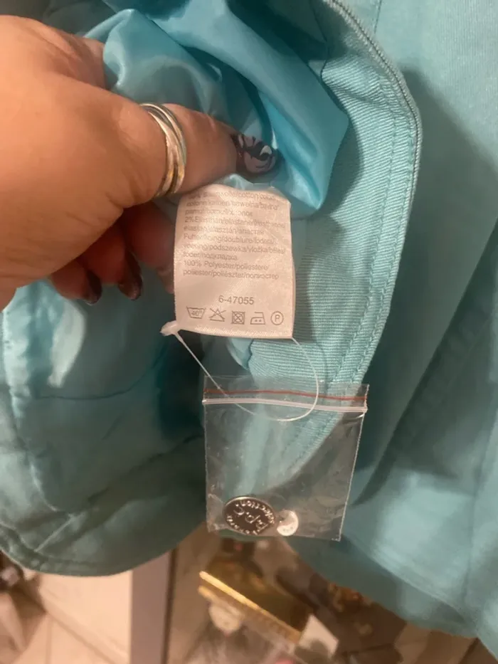 superbe veste sans manche vert clair BPC 54 neuve - photo numéro 5