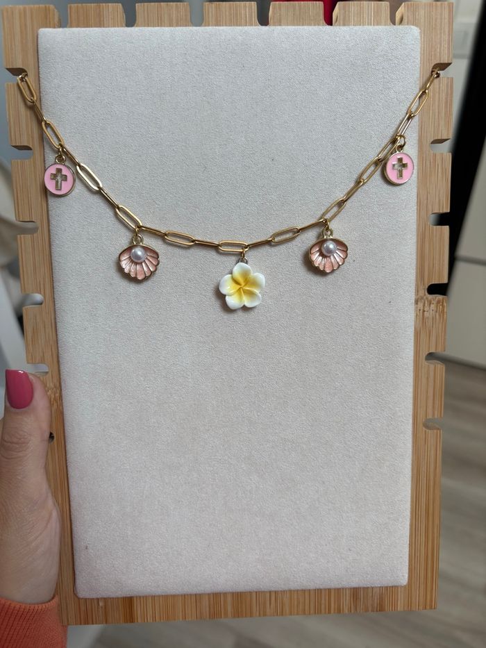 Collier breloque acier inoxydable - photo numéro 5