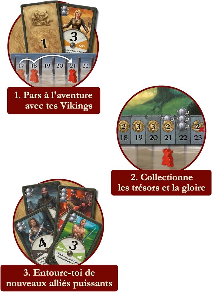 Vikings Saga VF - Jeu de société - SCHMIDT SPIELE - photo numéro 4