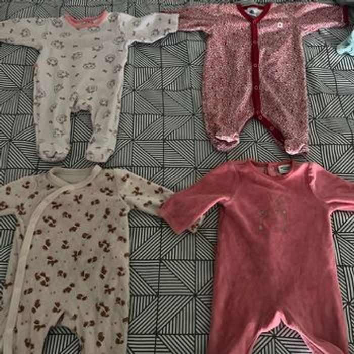 lot de pyjama bébé
