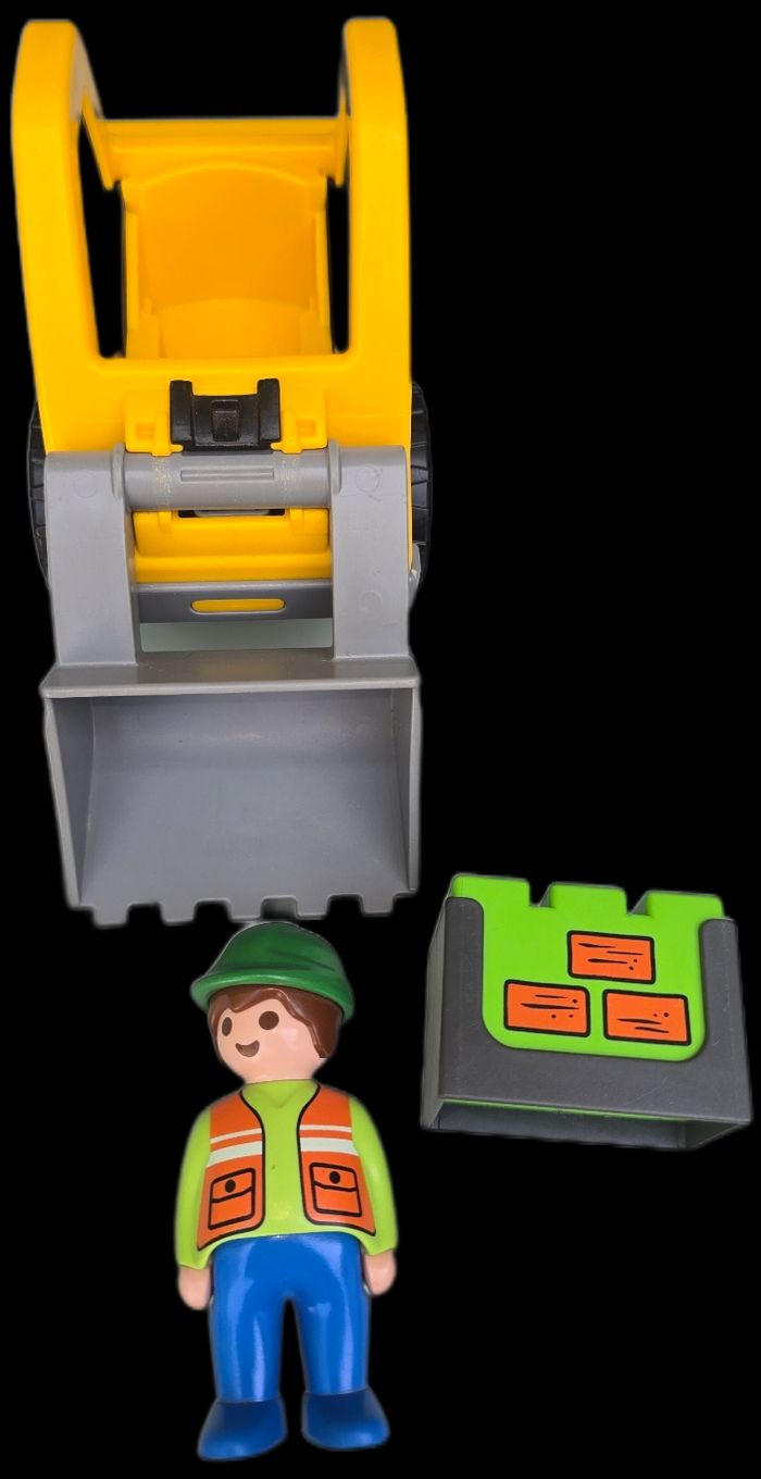 113 playmobil  chargeur et ouvrier 6775 complet - photo numéro 4