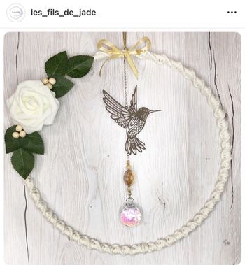 Décoration macramé