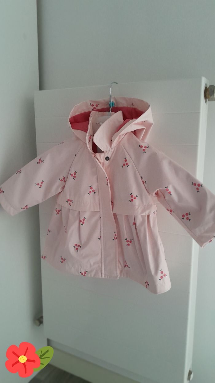 Imperméable fille obaibi 6 mois