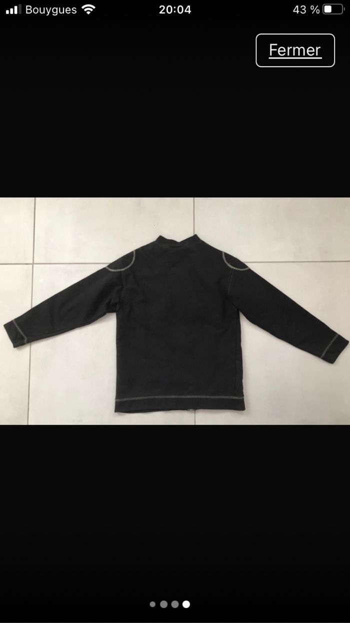 Gilet zippé garçon 14 ans Kiabi - photo numéro 4