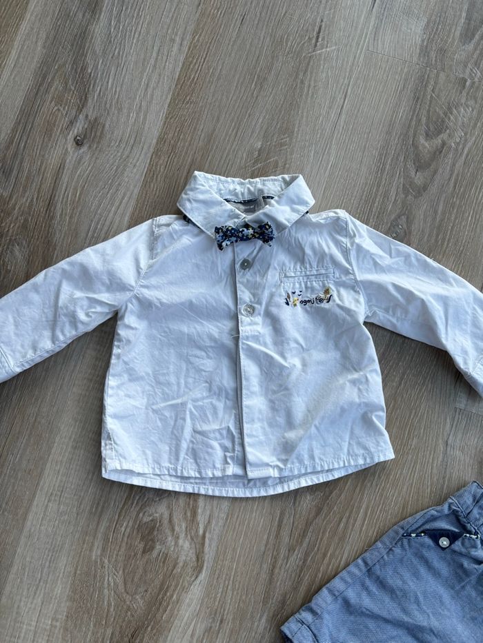 Ensemble 3 pièces cérémonie garçon taille 6 mois - photo numéro 3