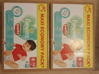 Lot 2 cartons pampers Harmonie pants taille 4 