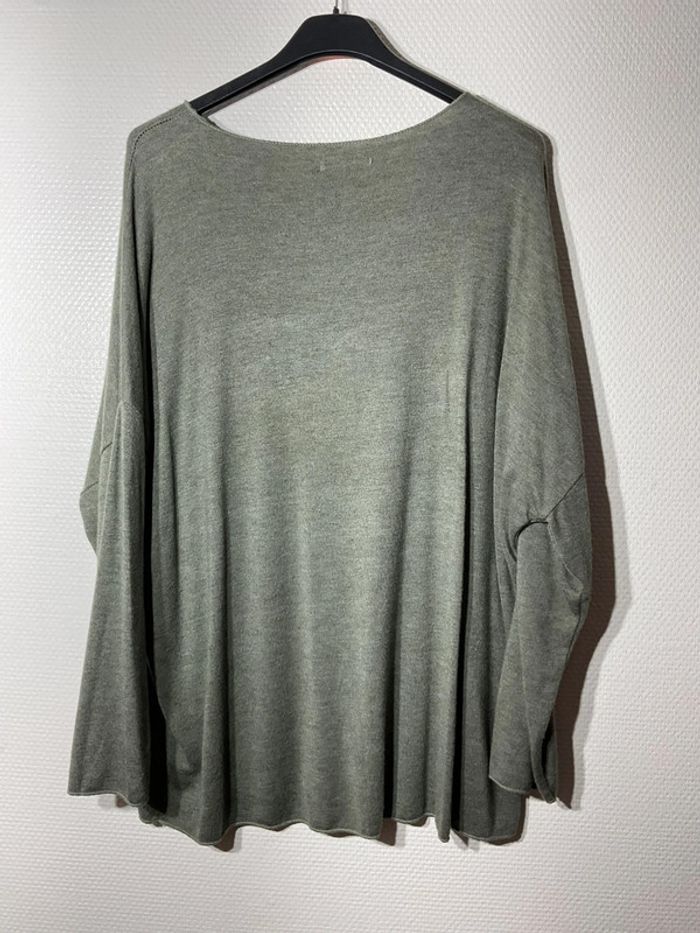 Pull « la vie est belle » femme taille unique (38-44)- nos - neuf avec étiquette - photo numéro 3