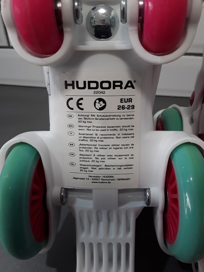 Rollers Hudora  T 26/29 - photo numéro 5