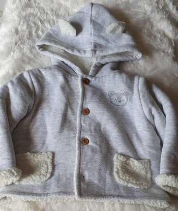 Veste fourrée avec capuche   bébé garçon   Inextenso