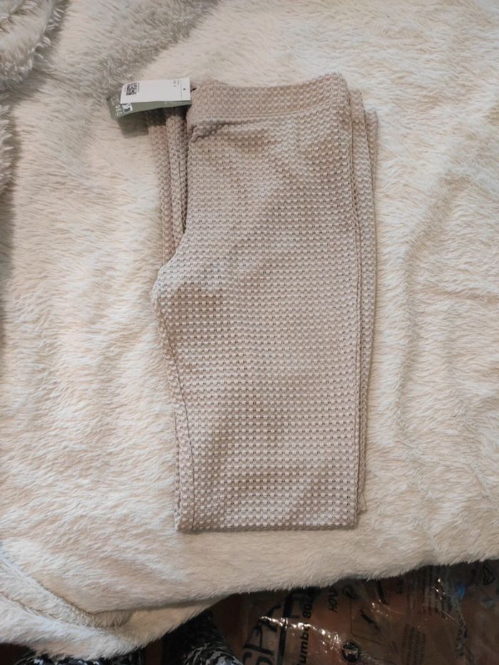 Pantalon en maille ajourée