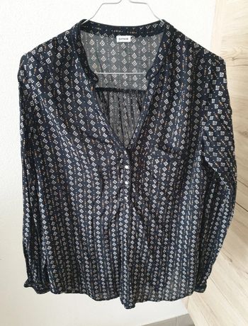 Blouse noire petits motif pimkie