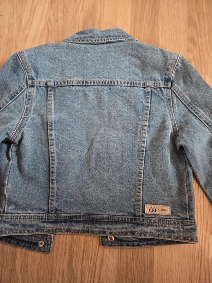 Veste en jeans neuve fille 10Y IKKS - photo numéro 2