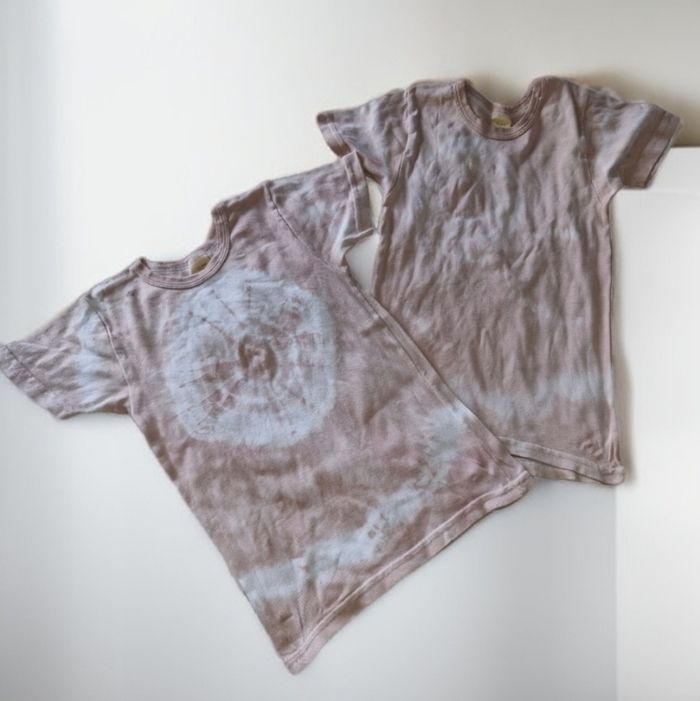 Lot de 2 t-shirts Tie&Dye Girly