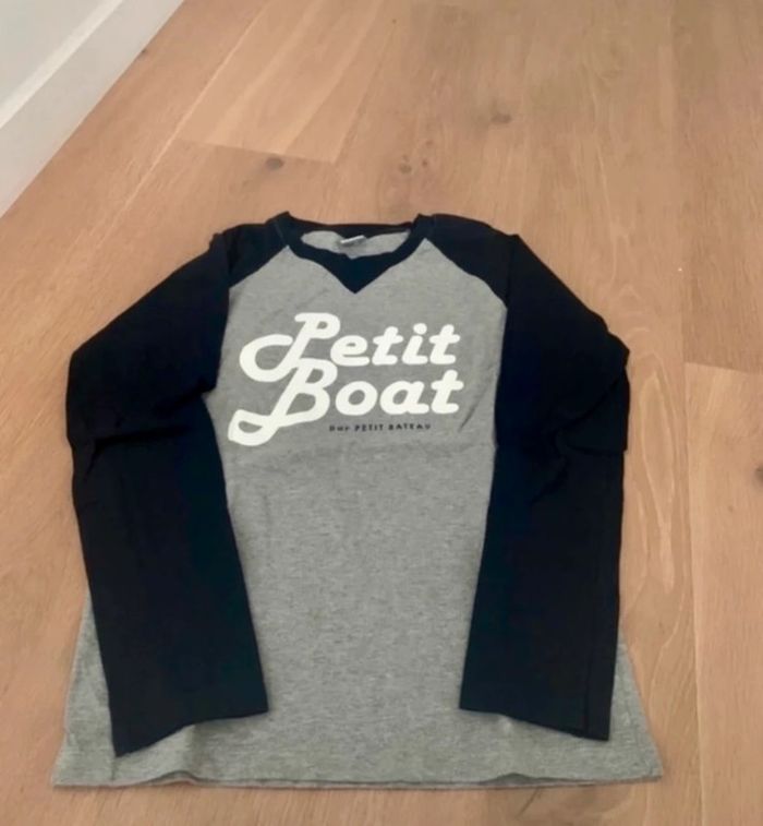 TEE shirt petit bateau neuf 10 ans - photo numéro 3