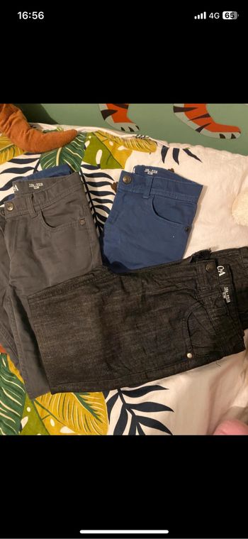 Lot 5 pantalons 9 ans