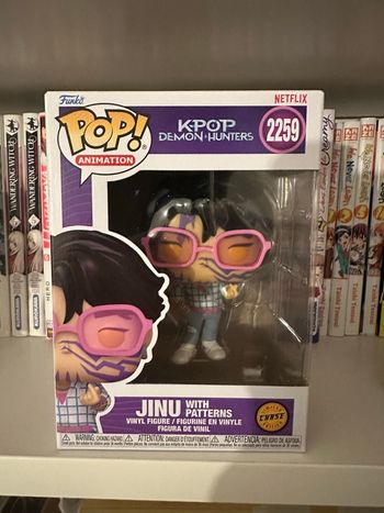 Funko Pop K-Pop Demon Hunters 2257 Jinu with Patterns chase
