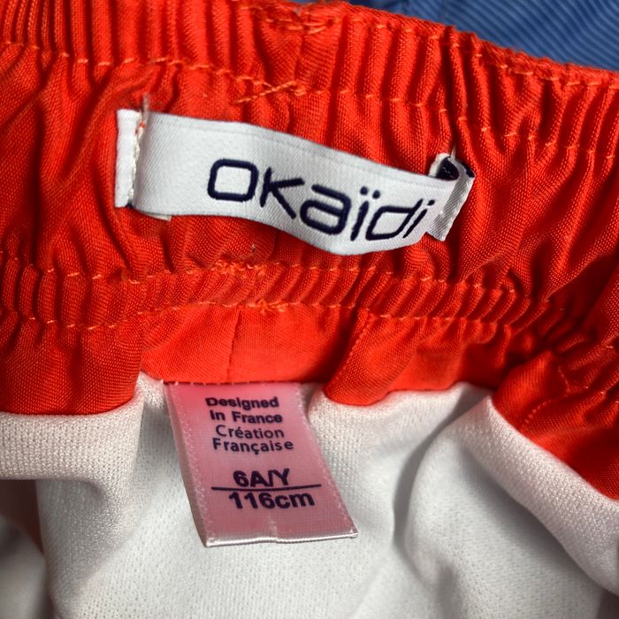 Short de bain garçon Okaïdi – Feuilles bleues – 6 ans (116 cm) - photo numéro 2