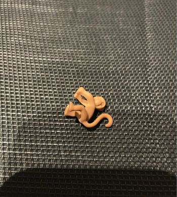 Playmobil figurine singe ouistiti marron clair macaques zoo arche de Noé animaux sauvages