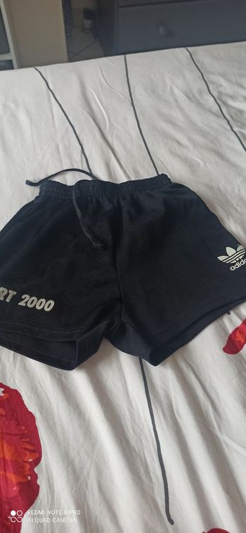 Short noir adidas 10 ans