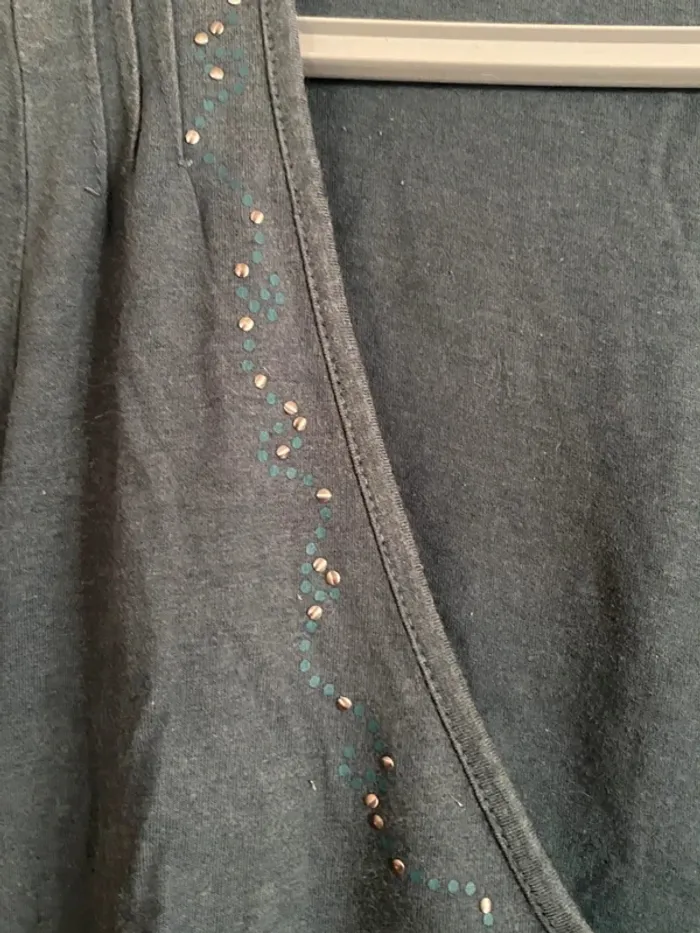 Tee-shirt femme Terre de Marins – Taille 38 – Élégant col cache-cœur 💙 - photo numéro 6