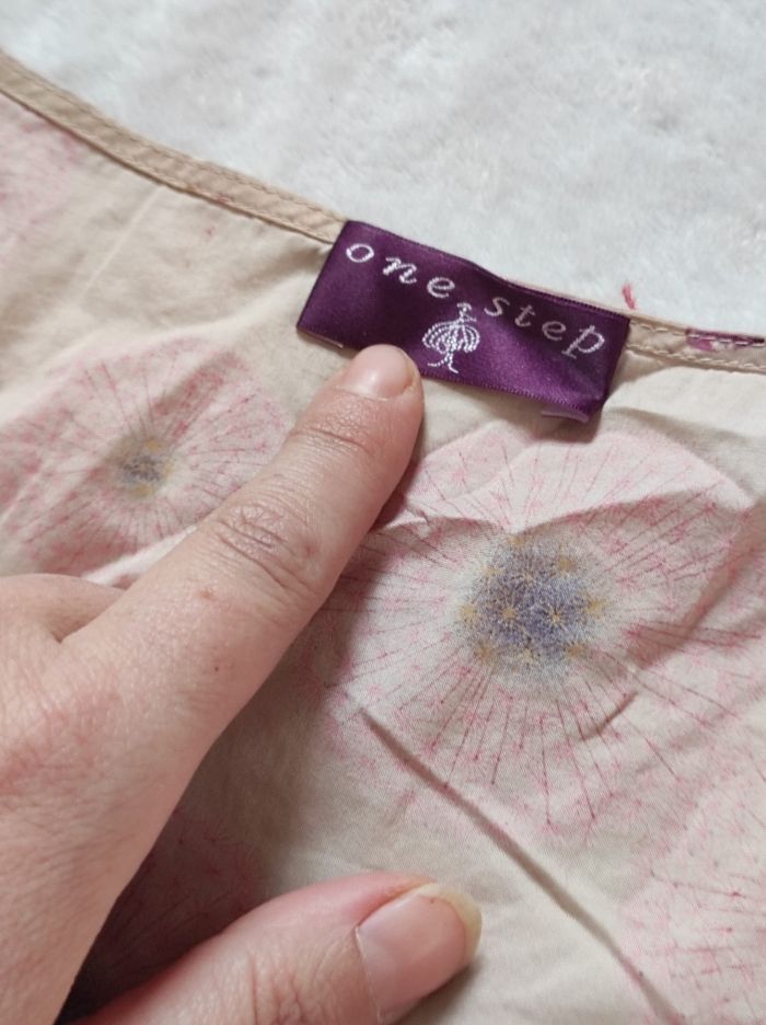 Blouse vintage  coton taille 42 - photo numéro 4