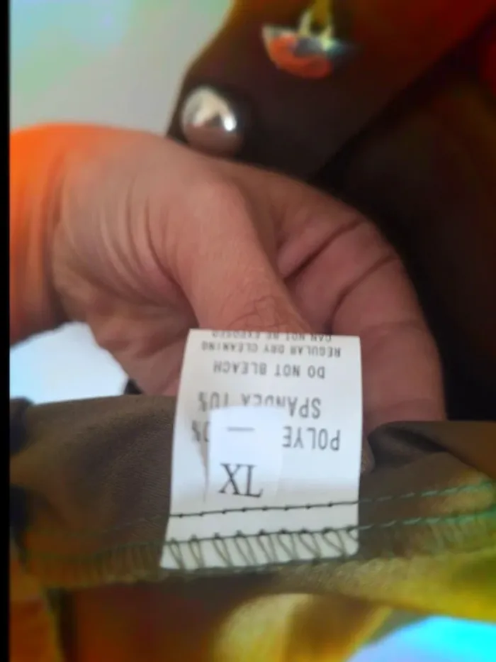 Veste légère kaki Taille XL - photo numéro 3
