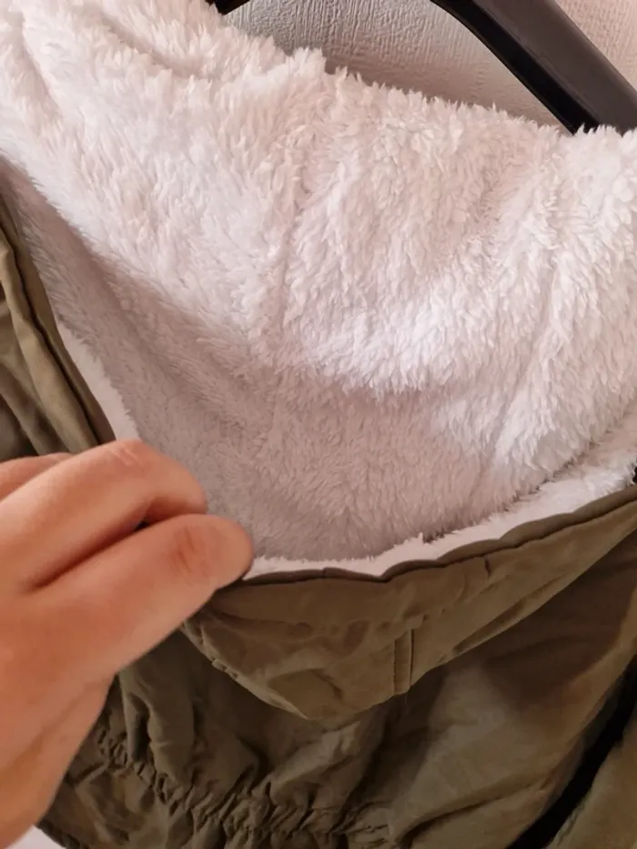 🤗 Magnifique manteau femme kaki T.XL neuf - photo numéro 6