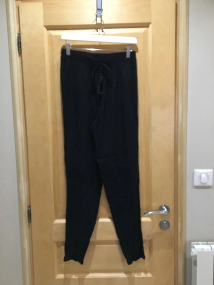 Pantalon fluide gemo noir