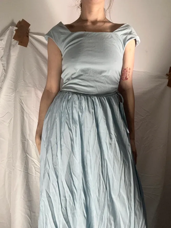 Robe longue bleu YesStyle - photo numéro 7