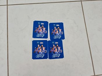 Lot de 4 paquets de tatouage FFF bleues Neuf cont5