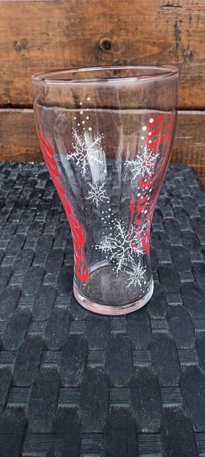6 verres coca cola neige - photo numéro 2