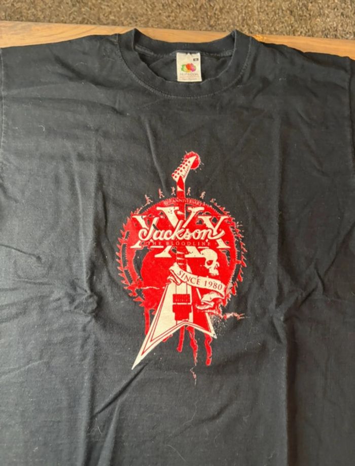 Tee shirt homme taille M noir Fruit of the Loom - photo numéro 3