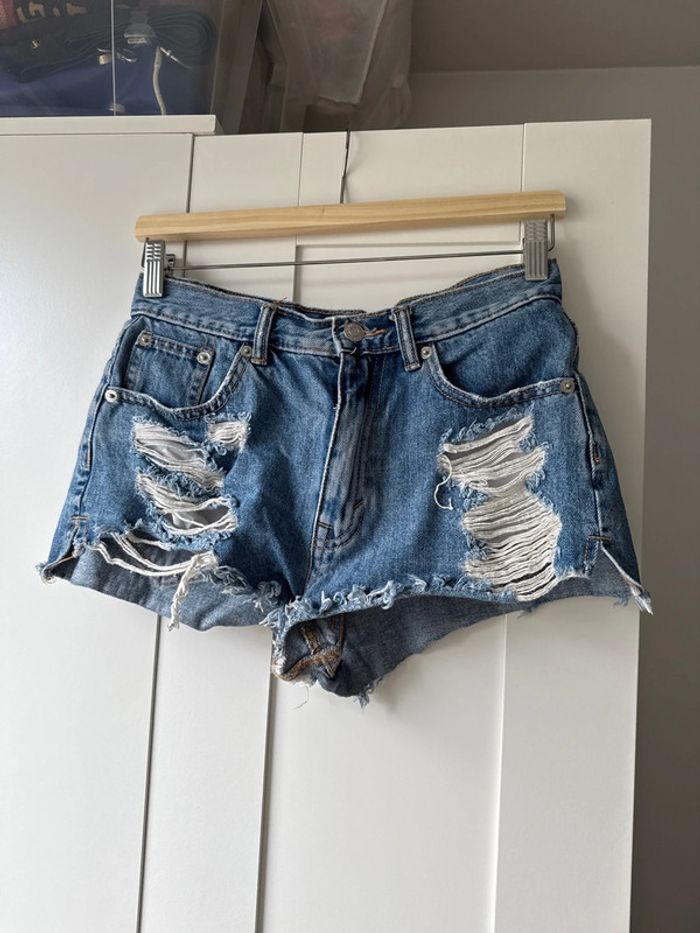 Short en jean pull and bear