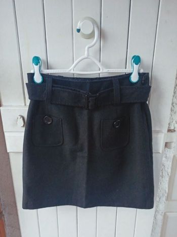 Jupe noire hiver 3 suisses vintage 38