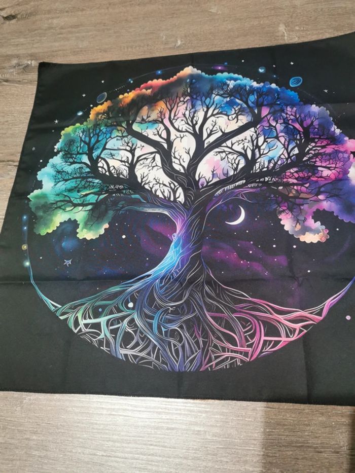 Nappe de tarot ou divinatoire arbre de vie - photo numéro 2