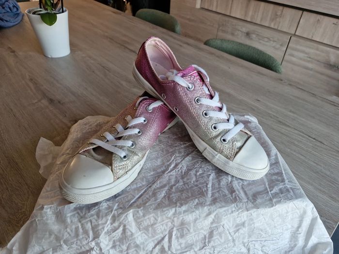 Converse pailletée