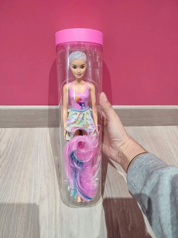 Barbie color reveal série 1 licorne. - photo numéro 2
