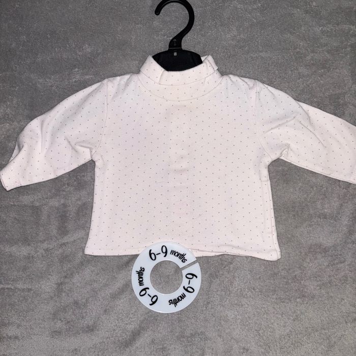 Lot de pulls bébé fille manches longues 6 mois - photo numéro 7