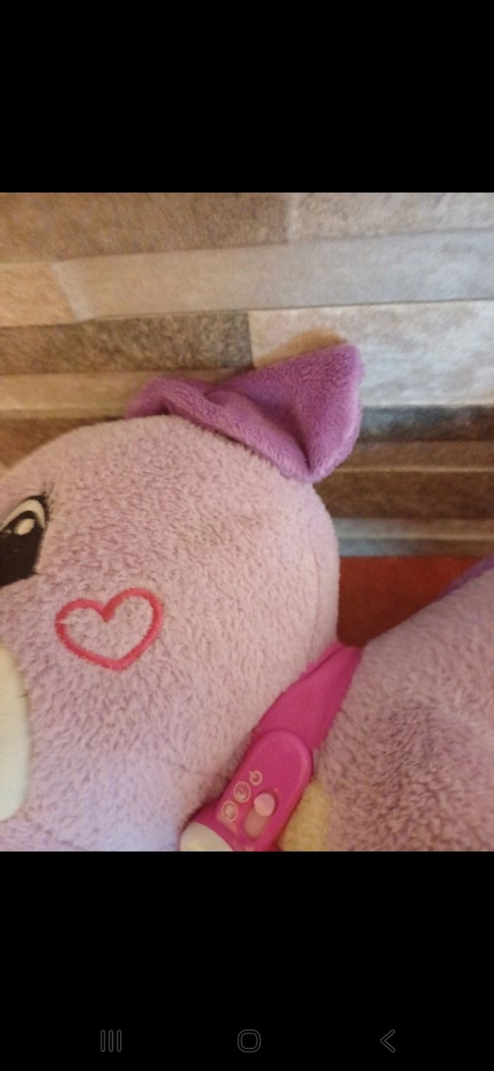 Peluche interactive lis avec violette - photo numéro 7