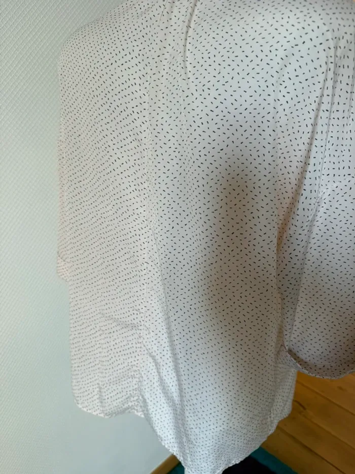 Blouse rose pale en très bon état taille 38-40 promod - photo numéro 4